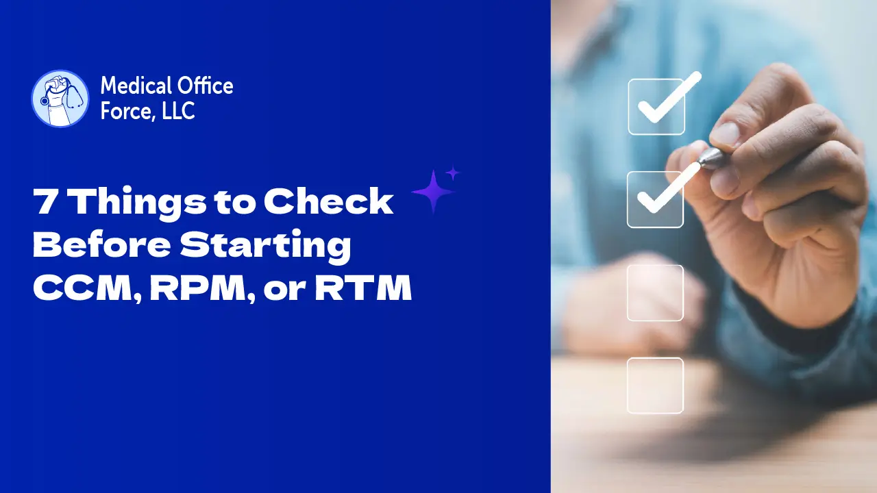 7 Things to Check Before Starting CCM, RPM, or RTM