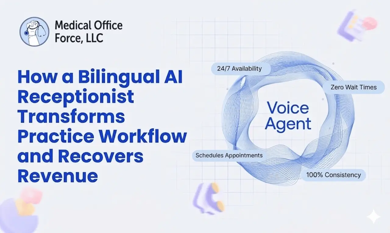 How a Bilingual AI Receptionist Transforms Practice Workflow and Recovers Revenue