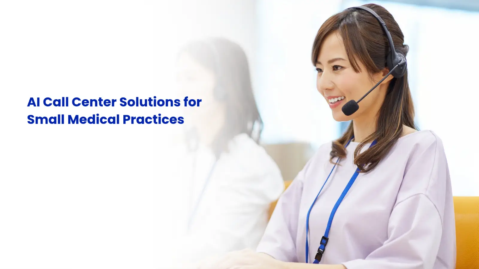 Artificial intelligence handles routine patient calls 24/7, enabling small medical practice staff to focus on in-person care.